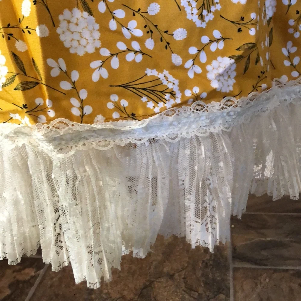 Dandelion Wishes toddler dress - Picture 3 of 5